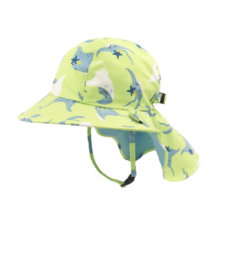 Zoocchini Cape Sunhat UPF50 Stingray ZOO15063