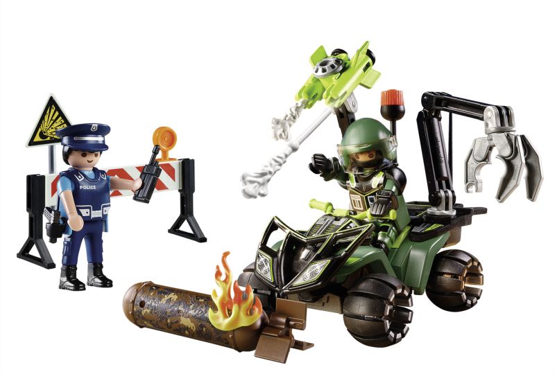 Playmobil Starter Pack Εξουδετέρωση Εκρηκτικού Μηχανισμού (70817)