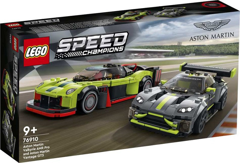 LEGO Speed Champions Aston Martin Valkyrie AMR Pro & Vantage GT3 (76910)