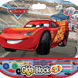 Cars 5 In 1 Σετ Ζωγραφικής (1023-62717)