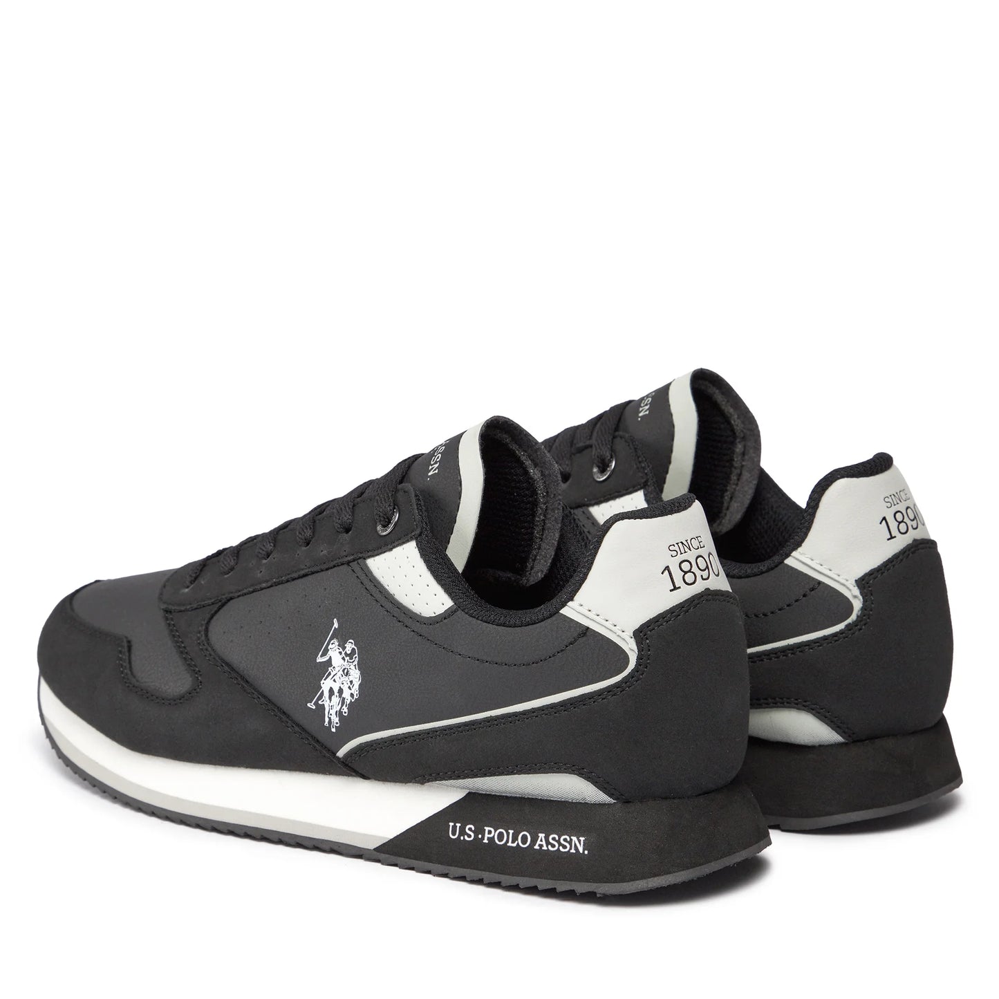 U.S. Polo Assn. Αθλητικά NOBIL003E Μαύρο