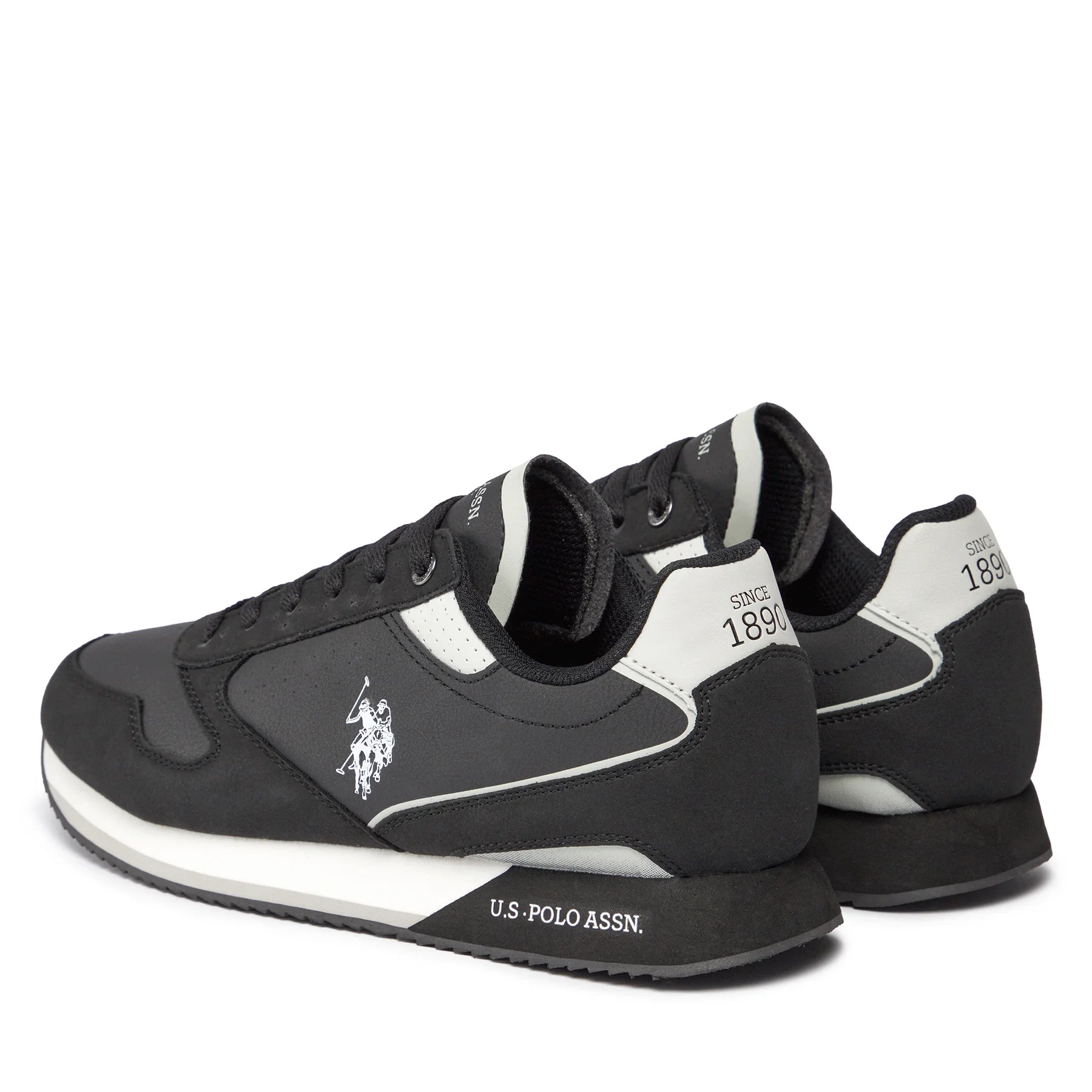 U.S. Polo Assn. Αθλητικά NOBIL003E Μαύρο