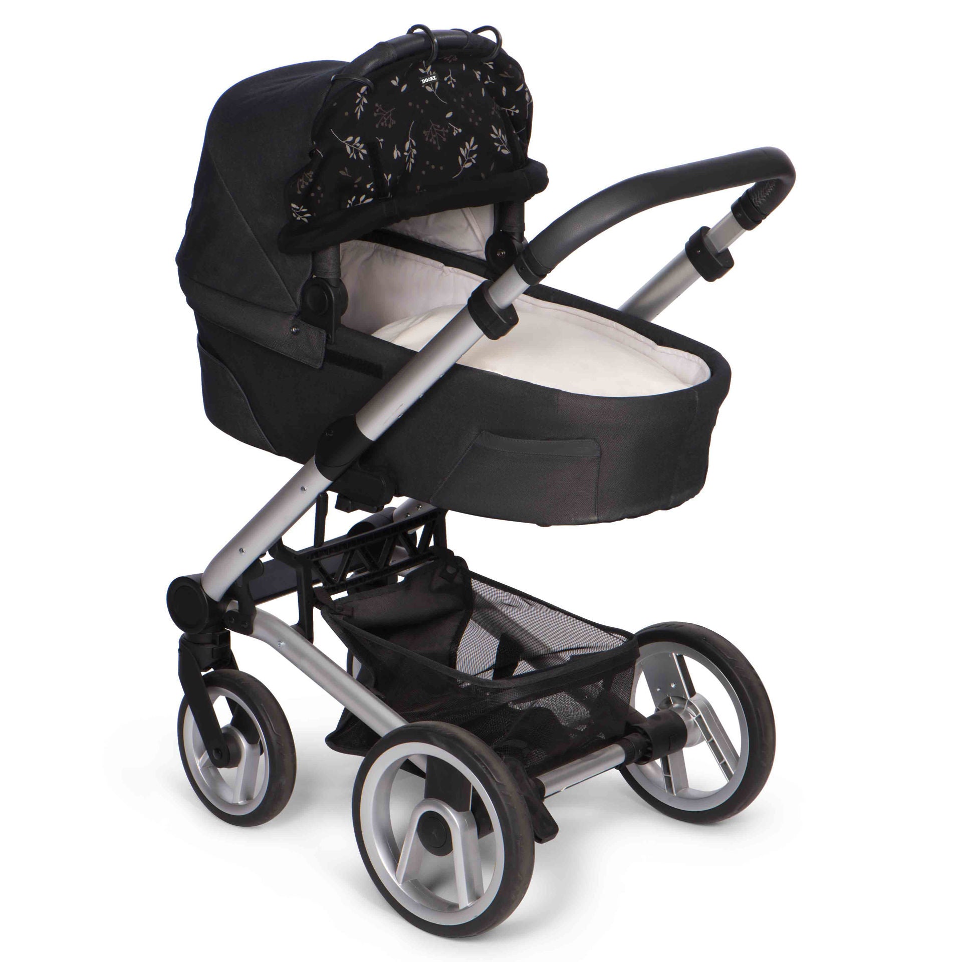 Dooky Ηλιοπροστασία καροτσιού UPF50+ Romantic Leaves Black DK-126711