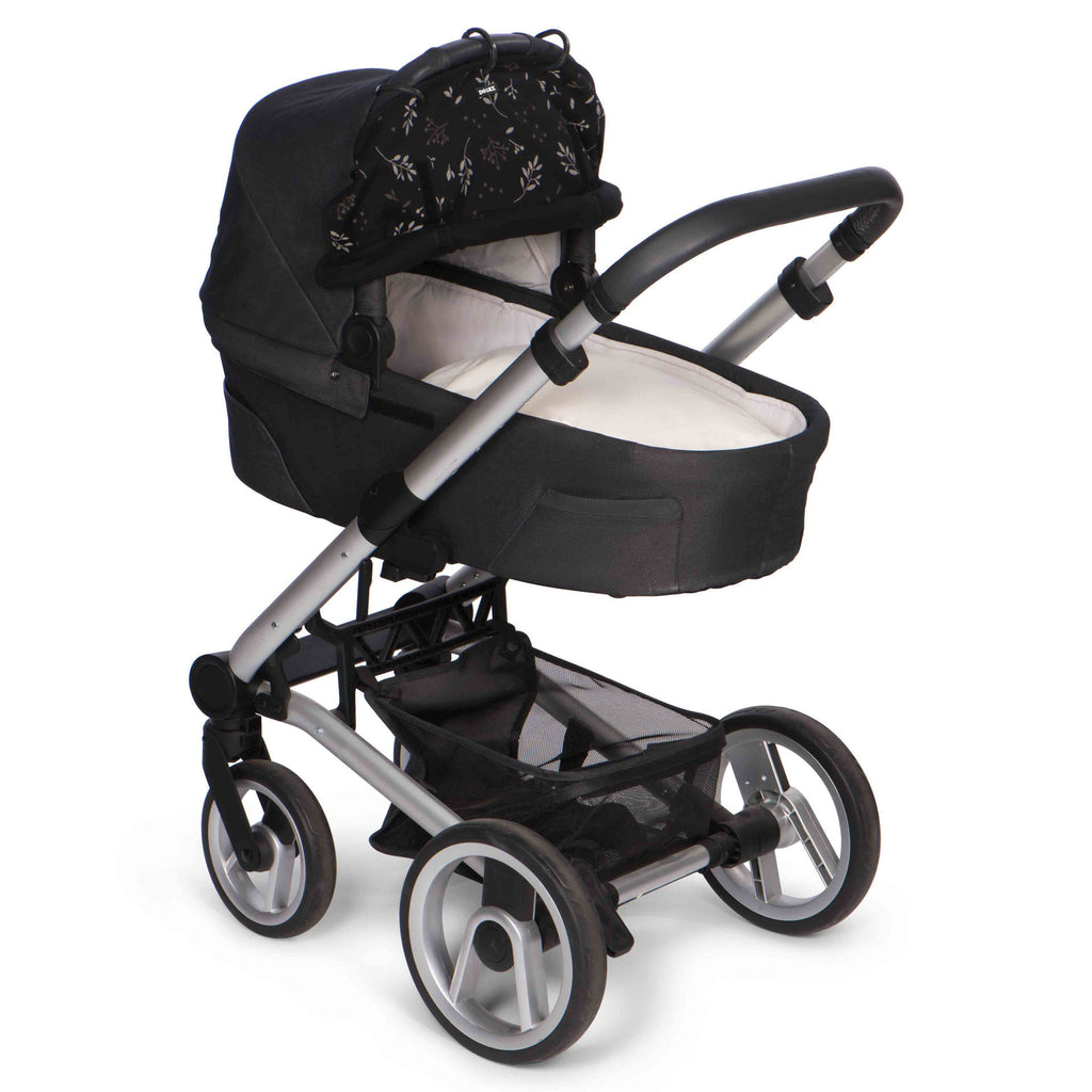 Dooky Ηλιοπροστασία καροτσιού UPF50+ Romantic Leaves Black DK-126711