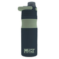 Must Θερμός Ανοξείδωτο Μαύρο-Λαδί 500 ml