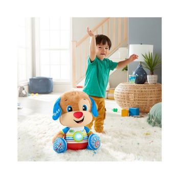 FISHER PRICE LARGE EDUCATIONAL PUPPY SMART STAGES BLUE (#HCJ16)