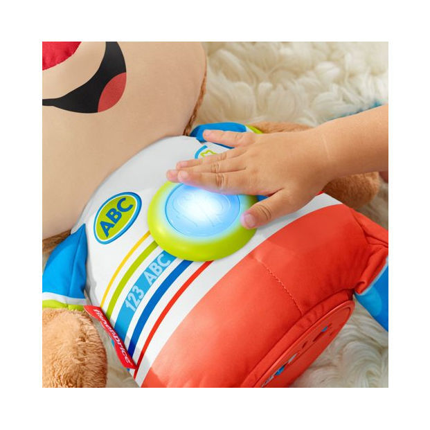 FISHER PRICE LARGE EDUCATIONAL PUPPY SMART STAGES BLUE (#HCJ16)