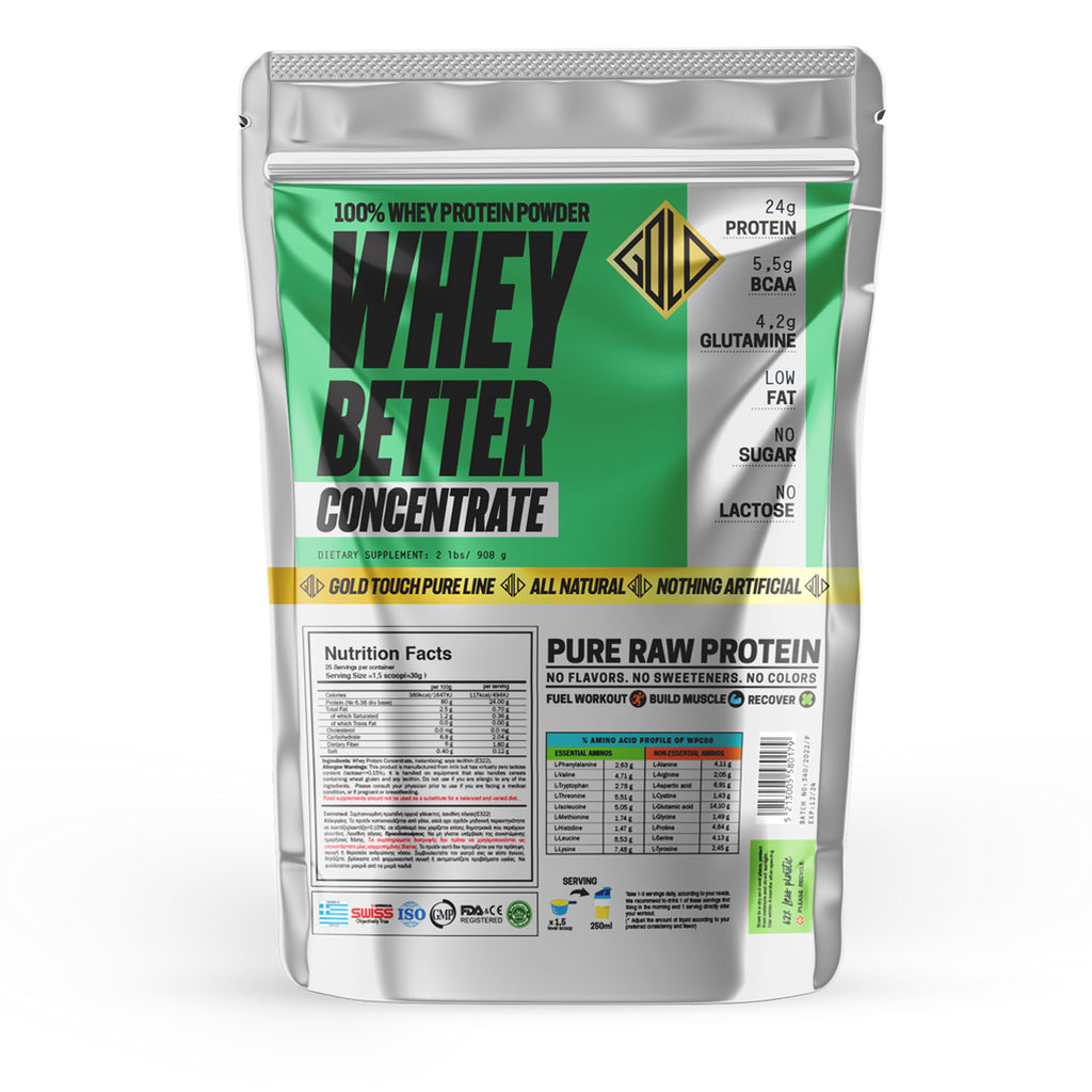 WHEY BETTER CONCENTRATE PROTEIN - WPC 80 (1000gr)