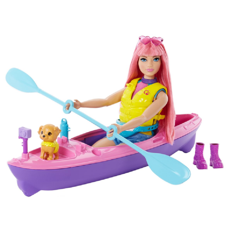 BARBIE ΚΟΥΚΛΑ DAISY ΣΕΤ ΜΕ ΚΑΝΟ (#HDF75)