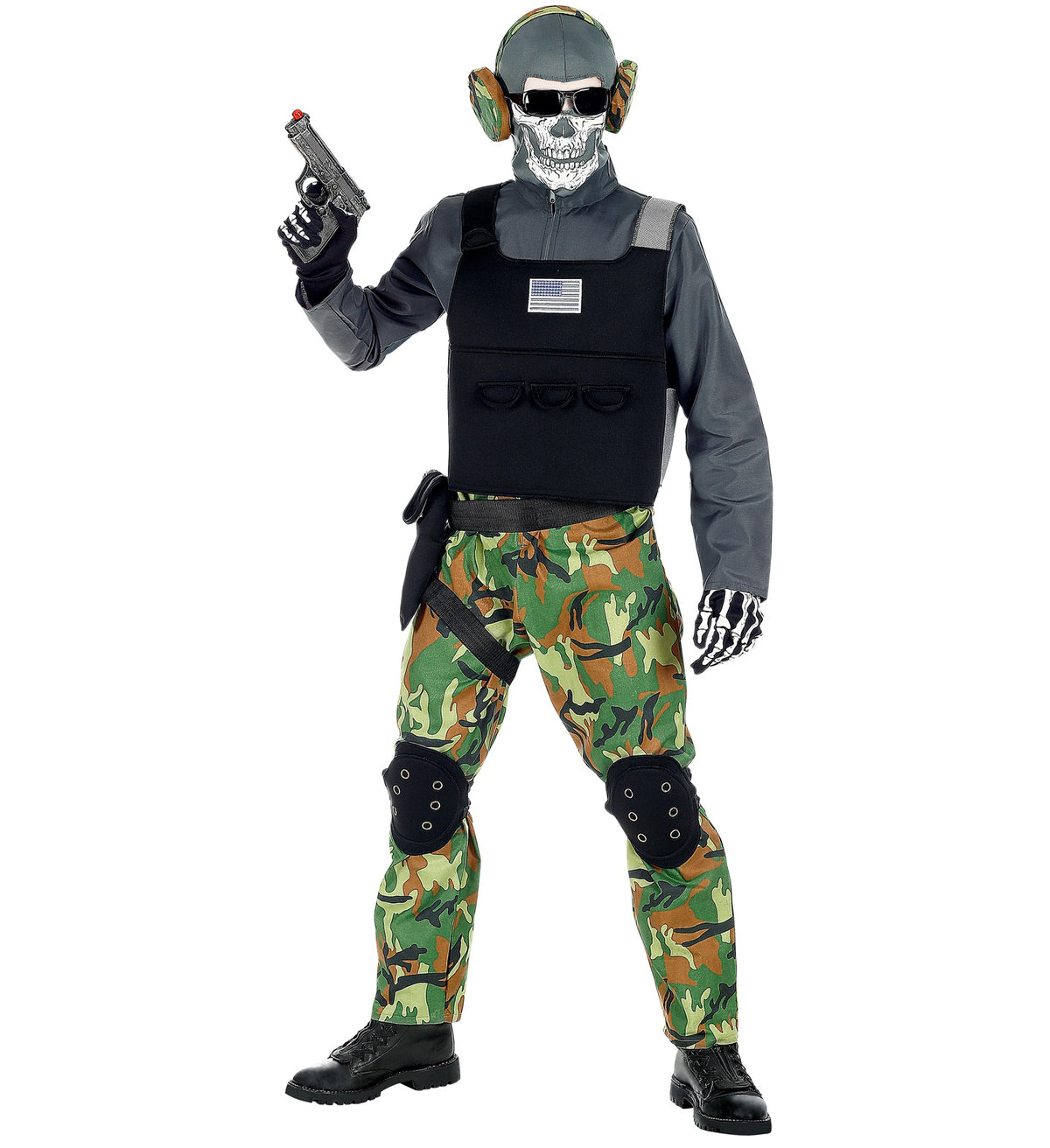 Skeleton Soldier Αποκριάτικη Στολή