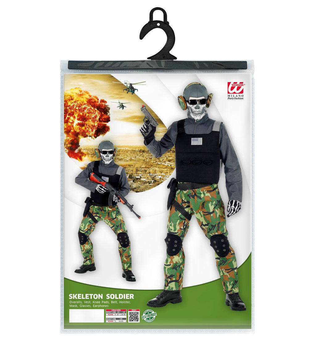 Skeleton Soldier Αποκριάτικη Στολή