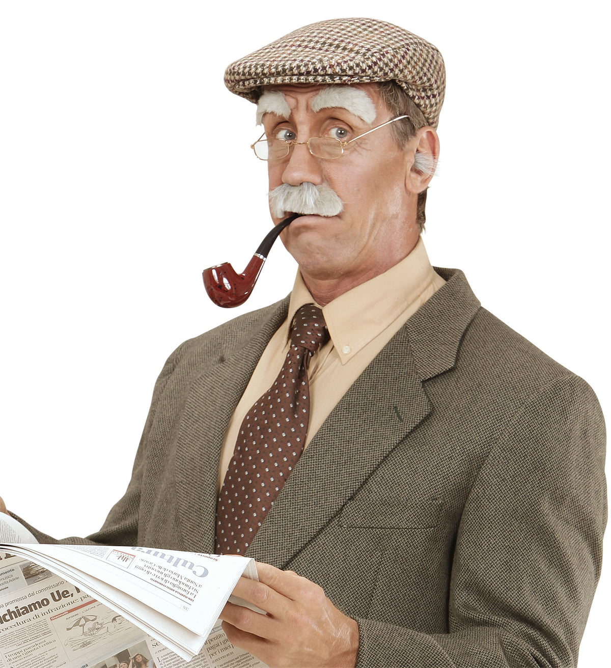 Old Man Σετ Φρύδια και Μουστάκι