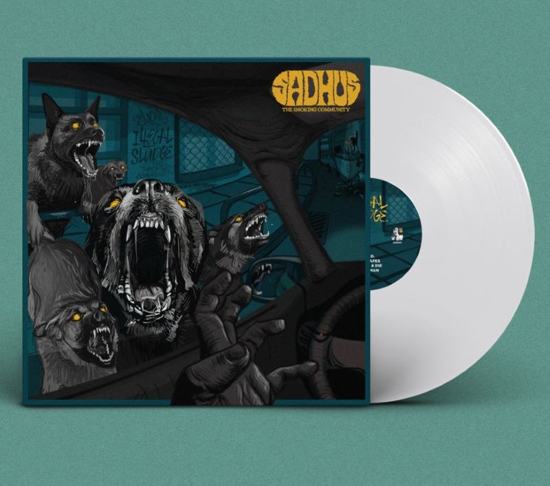Sadhus "The Smoking Community" - Illegal Sludge (White Vinyl)