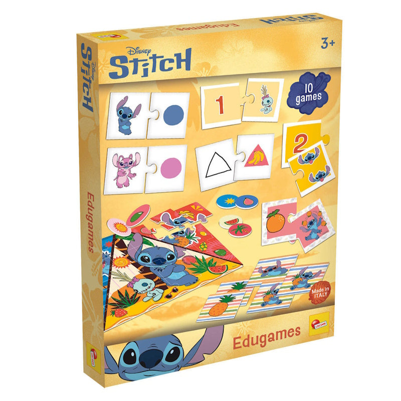 Lisciani 10 Εκπαιδευτικά παιχνίδια Stitch
