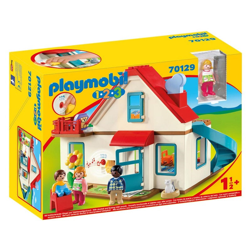 Playmobil 1.2.3 – Επιπλωμένο Σπίτι 70129