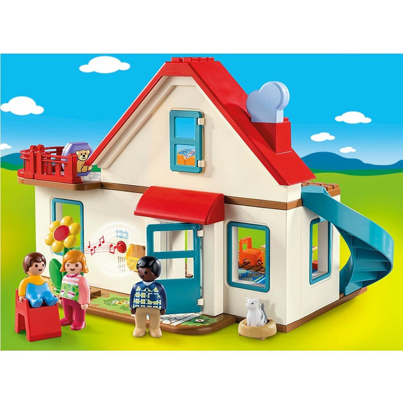 Playmobil 1.2.3 – Επιπλωμένο Σπίτι 70129