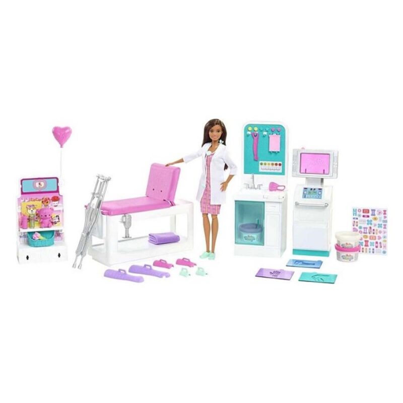 Barbie – Σετ Κλινική Mε Kούκλα GTN61