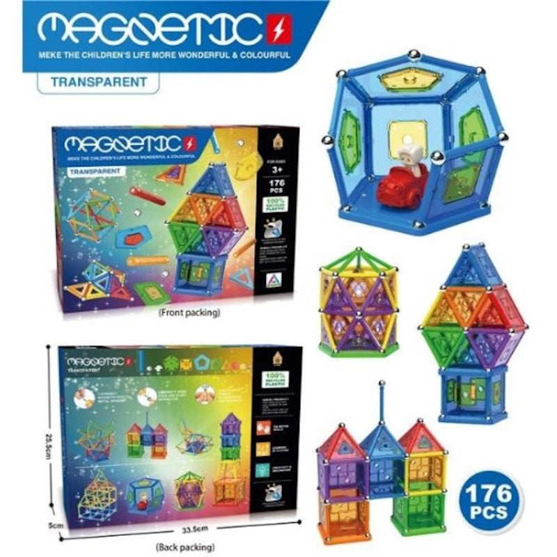 Trademarkt Τουβλάκια Μαγνητικά 176τμχ