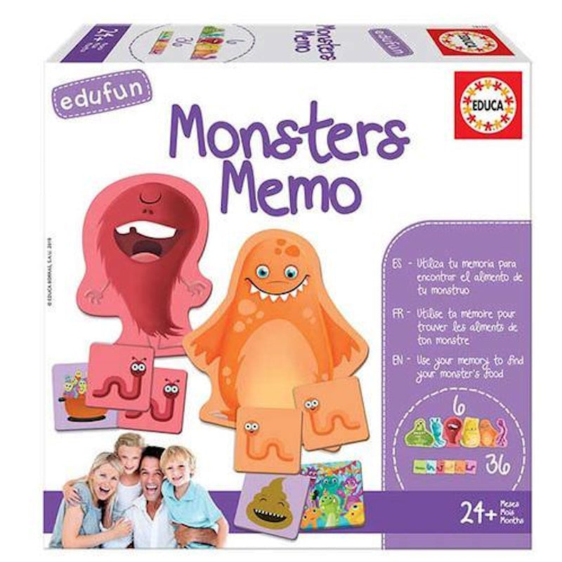 Remoundo Επιτραπέζιο Μνήμης Monsters Memo