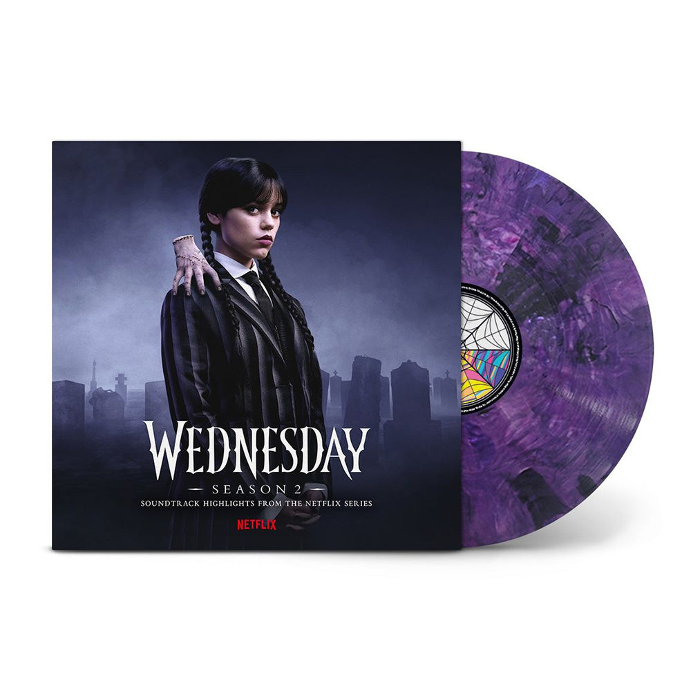 Wednesday: Season 2 (Transparent Purple/Black Vinyl)