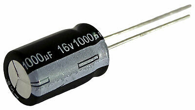 1000μF/16V ΠΥΚΝΩΤΗΣ ΗΛΕΚΤΡΟΛΟΓΙΚΟΣ 105°C 10x16mm