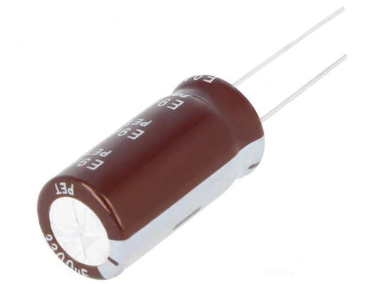 3300μF/16V ΠΥΚΝΩΤΗΣ ΗΛΕΚΤΡΟΛΥΤΙΚΟΣ 105°C 12.5x25mm