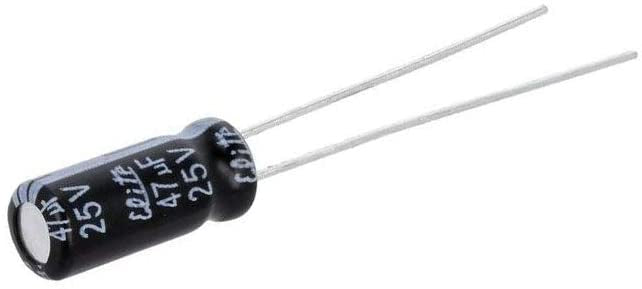 47μF/25V ΠΥΚΝΩΤΗΣ ΗΛΕΚΤΡΟΛΥΤΙΚΟΣ 105°C 5x11mm