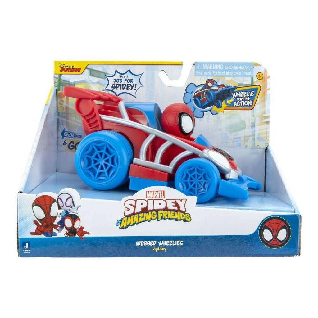 Spidey Pullback Όχημα 15εκ. με φιγούρα / JWS00015