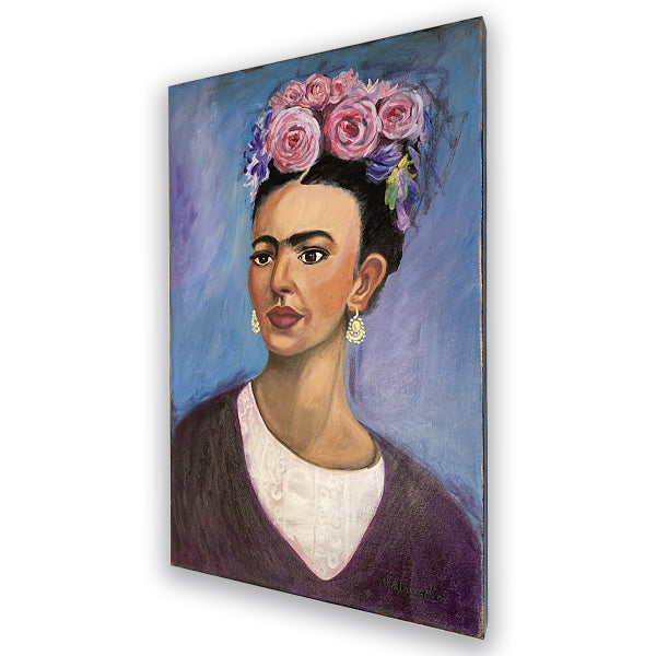 ΘΕΜΑ: Frida – Χειροποίητος Πίνακας Ζωγραφικής