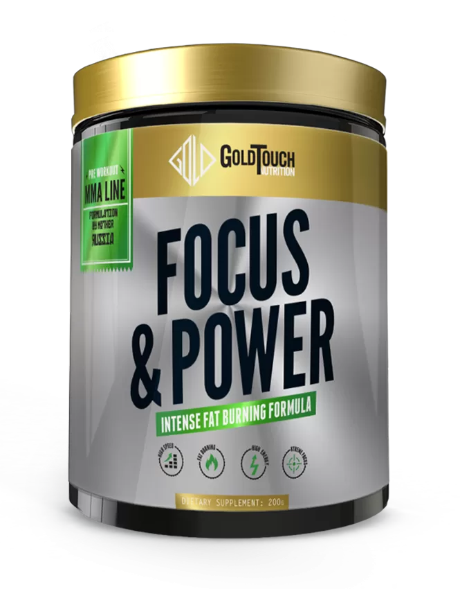 GoldTouch Nutrition Focus &amp; Power Pre Workout 200gr - Lemon