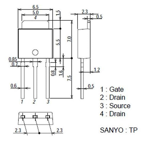 2SK 3850TP TRANSISTOR TO-251