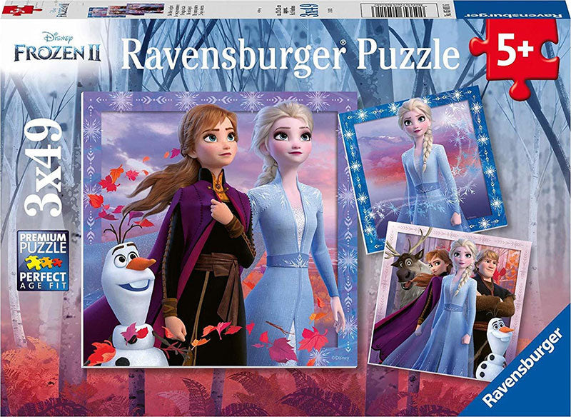 Ravensburger Disney Frozen II Παζλ 3X49 Τεμ. Ψυχρά Και Ανάποδα 2 05011