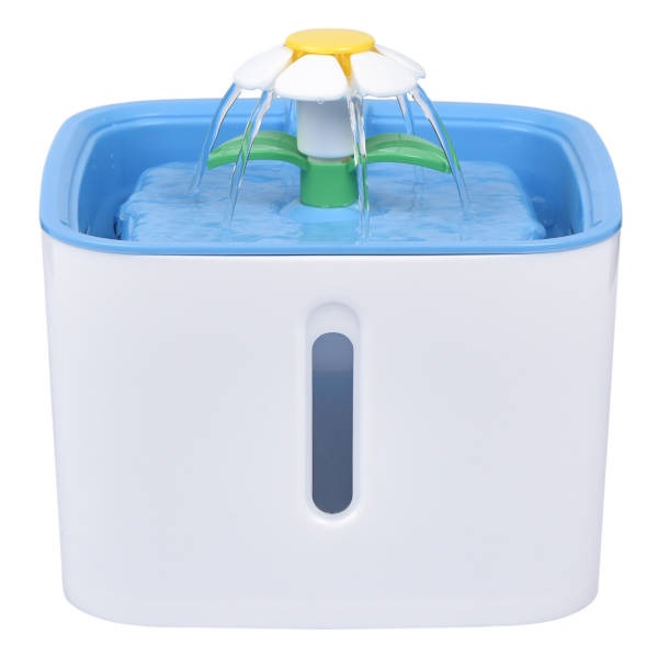 Pet Water Fountain "Blue" - Ποτίστρα Συντριβάνι LED 2,5L