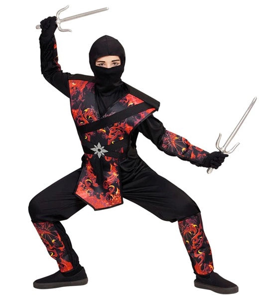 Αποκριάτικη Στολή Flaming Dragon Ninja