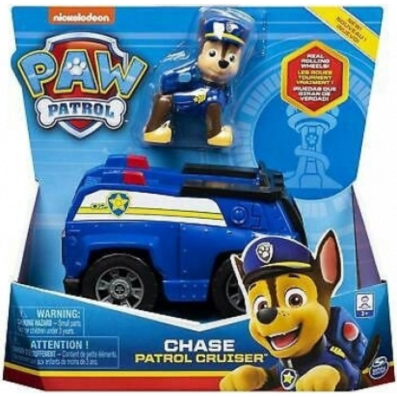 Spin Master Paw Patrol – Chase Patrol Cruiser Vehicle with Pup (20114321)