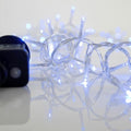 240 Led Σειρά 3mm,31V, 8 Προγράμματα, Μετασχηματιστή με Μνήμη, Προέκταση Παροχής 300cm, Διάφανο Καλώδιο, Μπλε Led