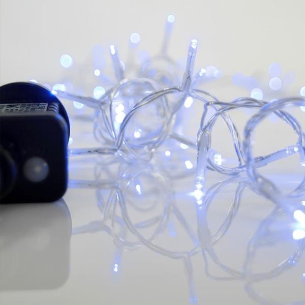 240 Led Σειρά 3mm,31V, 8 Προγράμματα, Μετασχηματιστή με Μνήμη, Προέκταση Παροχής 300cm, Διάφανο Καλώδιο, Μπλε Led