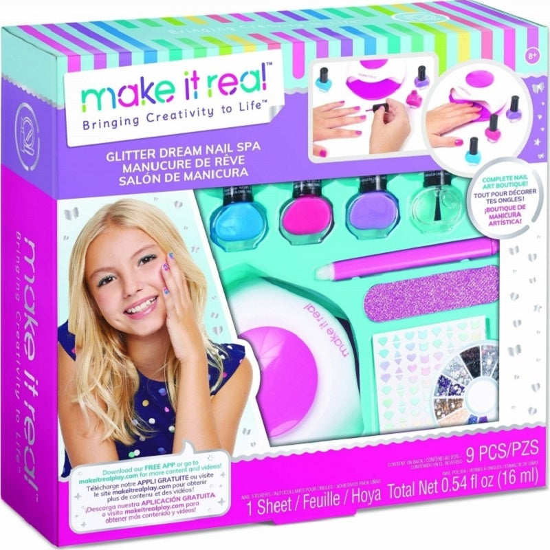 MAKE IT REAL – GLITTER DREAM NAIL SPA (2462)