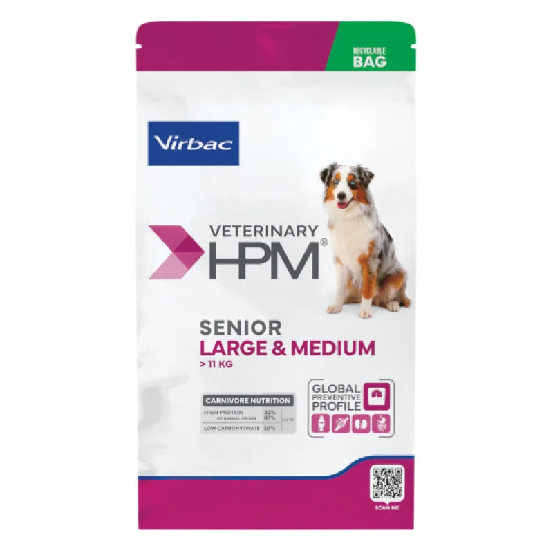 VIRBAC SENIOR DOG LARGE & MEDIUM 12KG