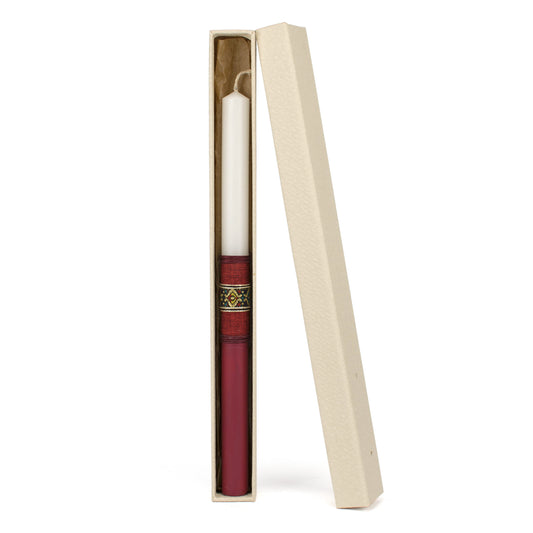 064KOKKINO ΣΤΡΟΓΓΥΛΗ ΛΑΜΠΑΔΑ ΔΙΧΡΩΜΗ