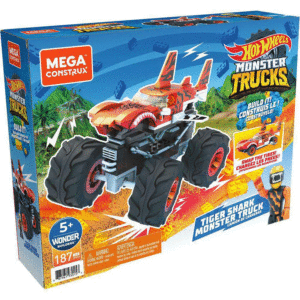 F.P. Mega Bloks Hot Wheels Monster Trucks Οχήματα-187Τμχ – 2 Σχέδια (GVM14)