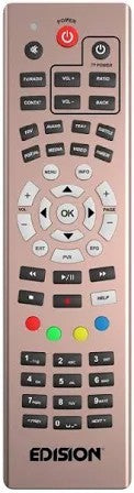 EDI-RCU ΤΗΛΕΧΕΙΡΙΣΤΗΡΙΟ EDISION UNIVERSAL 1 ALU Rose Gold