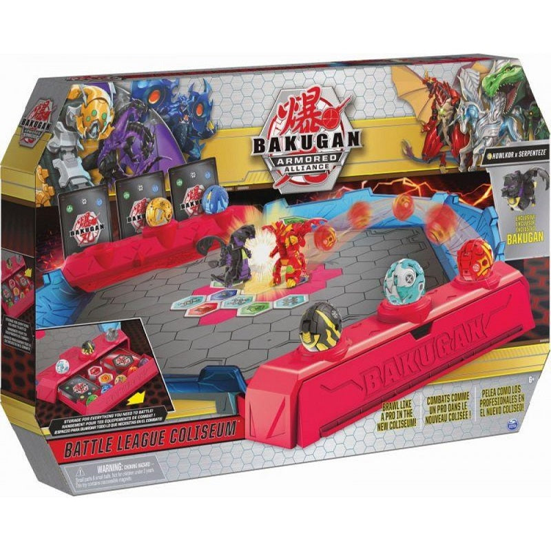 Spin Master Bakugan Armored Alliance: Battle League Coliseum – Howlkor x Serpenteze (20125870)