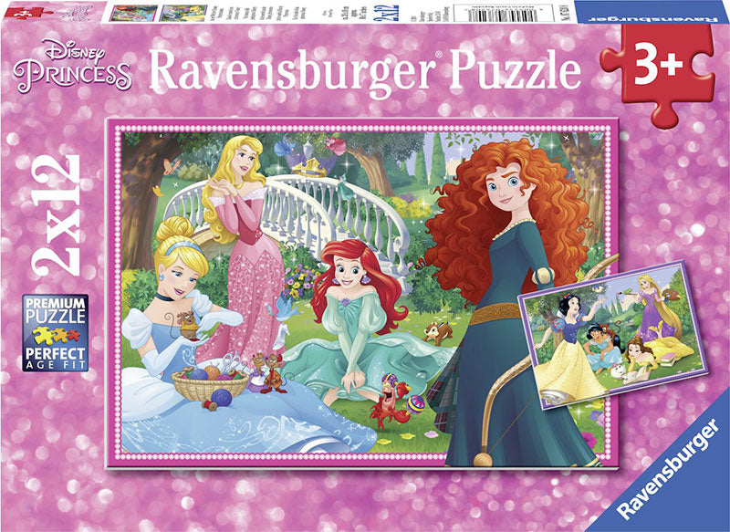 Ravensburger Παζλ 2X12 Τεμ. Πριγκίπισσες 7620