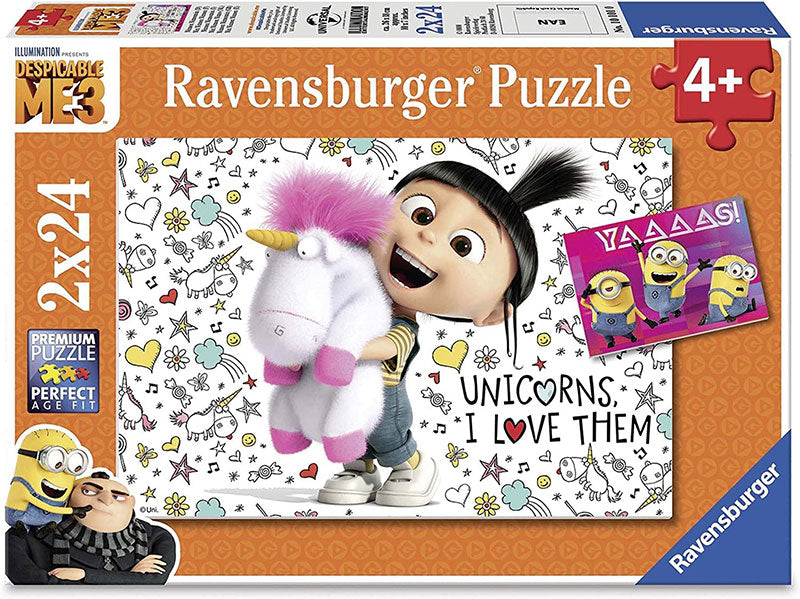 Ravensburger Παζλ 2×24τεμ Ο Απαισιότατος 3 07811