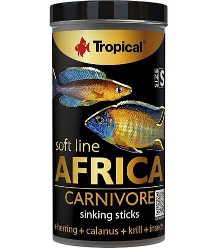 TROPICAL SOFT LINE AFRICA CARNIVORE SINKING STICKS S 250ML