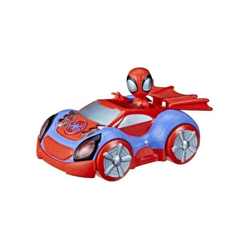 Hasbro Marvel Spidey and His Amazing Friends: Spidey – Glow Tech Web-Crawler (F4530)