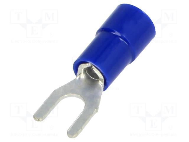 ΑΚΡΟΔΕΚΤΗΣ ΔΙΧΑΛΟ ΜΕ ΜΟΝΩΣΗ ΜΠΛΕ 3,2mm