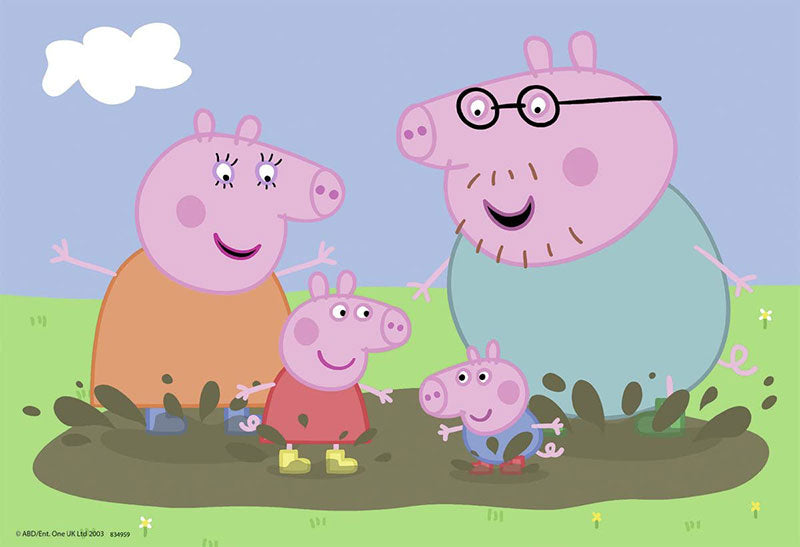 Ravensburger Παζλ 2Χ24τεμ. Peppa Το Γουρουνάκι 09082