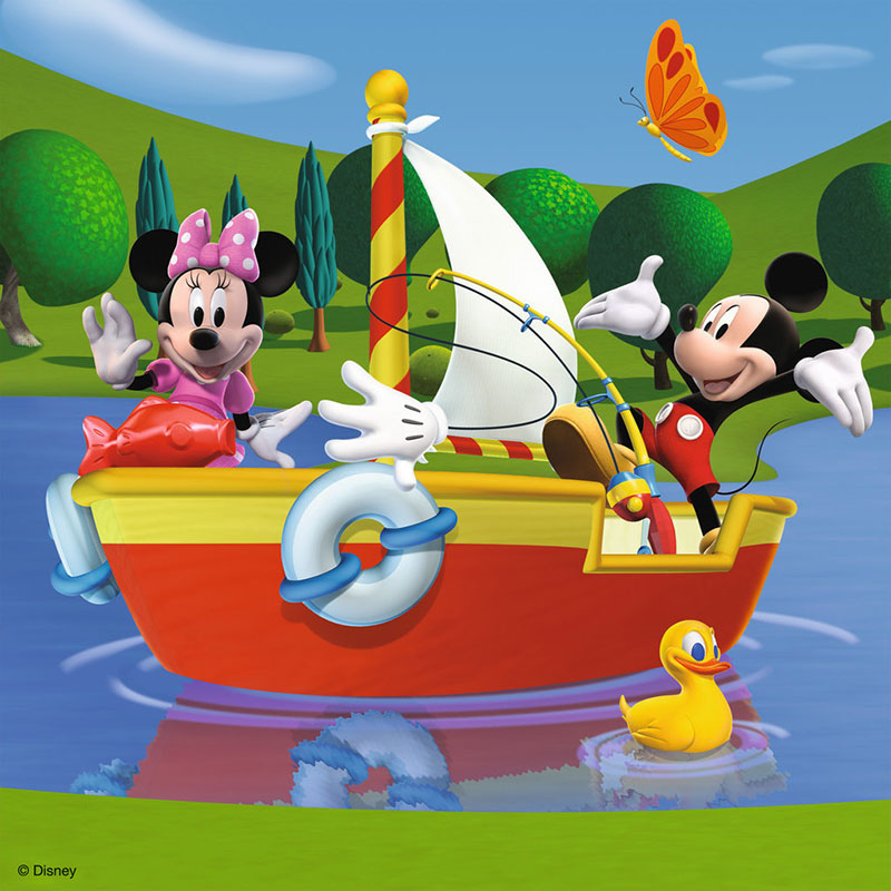 Ravensburger Παζλ 3Χ49 Mickey Mouse 09247